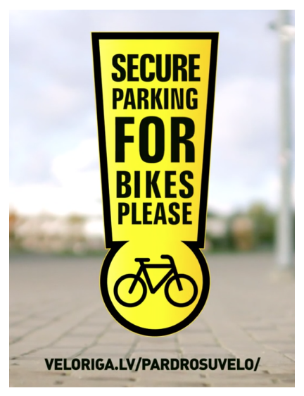 Secure parking for bikes