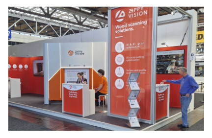 Zippy Vision. Exhibition stand.